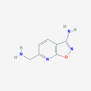 6-(Aminomethyl)isoxazolo[5,4-b]pyridin-3-amine