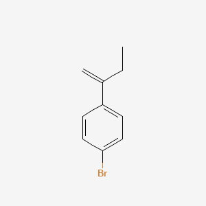 molecular formula C10H11B B1289162 1-溴-4-(丁-1-烯-2-基)苯 CAS No. 42427-51-0