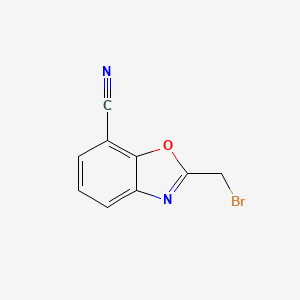 2-(Bromomethyl)-7-cyanobenzo[d]oxazole