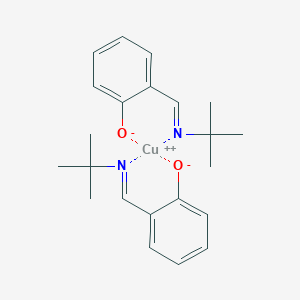 Bis(N-tert-butylsalicylideneiminato)copper(II)