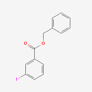 molecular formula C14H11IO2 B1289194 苯甲酸苄酯-3-碘 CAS No. 437604-16-5
