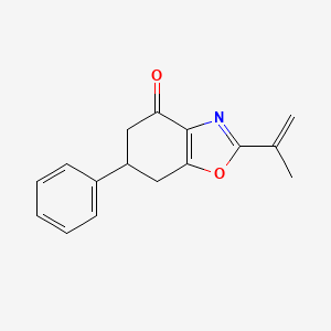 6-Phenyl-2-(prop-1-en-2-yl)-6,7-dihydro-1,3-benzoxazol-4(5H)-one