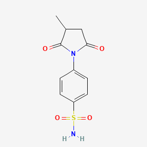 4-(2,5-Dioxo-3-methyl-1-pyrrolidinyl)benzenesulfonamide