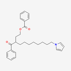 3-Benzoyl-11-(1H-pyrrol-1-yl)undecyl benzoate