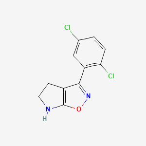 3-(2,5-Dichlorophenyl)-5,6-dihydro-4H-pyrrolo[3,2-d]isoxazole