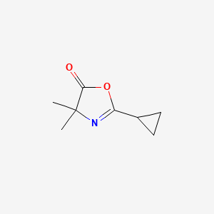 2-Cyclopropyl-4,4-dimethyloxazol-5(4H)-one