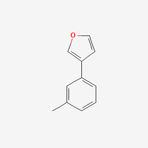 3-(3-Methylphenyl)furan