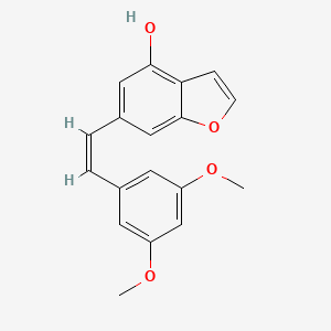 (Z)-6-(3,5-Dimethoxystyryl)benzofuran-4-ol