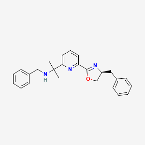 (S)-N-Benzyl-2-(6-(4-Benzyl-4,5-dihydrooxazol-2-yl)pyridin-2-yl)propan-2-amine