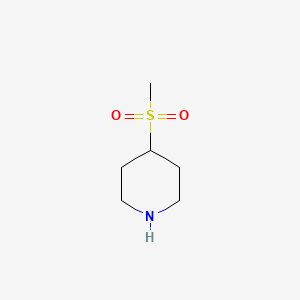 B1289217 4-(Methylsulfonyl)piperidine CAS No. 290328-55-1