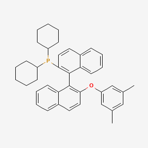 (1R)-Dicyclohexyl(2'-(3,5-dimethylphenoxy)-[1,1'-binaphthalen]-2-yl)phosphine