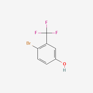 B1289219 4-Bromo-3-(trifluoromethyl)phenol CAS No. 320-49-0