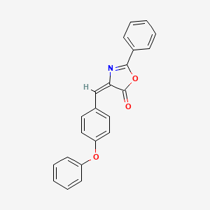 4-(4-Phenoxybenzylidene)-2-phenyloxazol-5(4H)-one