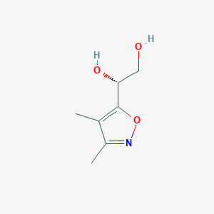 (R)-1-(3,4-Dimethylisoxazol-5-yl)ethane-1,2-diol