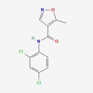 N-(2,4-Dichlorophenyl)-5-methylisoxazole-4-carboxamide