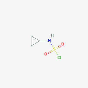 B1289228 Cyclopropylsulfamoyl chloride CAS No. 391912-54-2