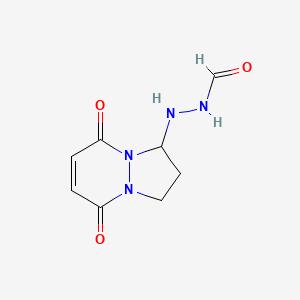 N'-(5,8-Dioxo-2,3,5,8-tetrahydro-1H-pyrazolo[1,2-a]pyridazin-1-yl)formohydrazide