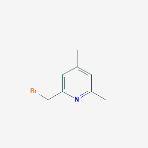 B1289232 2-(Bromomethyl)-4,6-dimethylpyridine CAS No. 79313-01-2