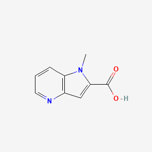 1-Methyl-1h-pyrrolo[3,2-b]pyridine-2-carboxylic acid