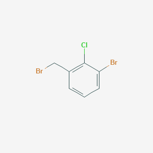 B1289238 1-Bromo-3-(bromomethyl)-2-chlorobenzene CAS No. 1044256-89-4