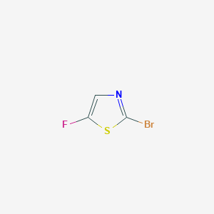 B1289243 2-Bromo-5-fluorothiazole CAS No. 1209458-83-2