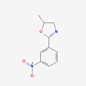 5-Methyl-2-(3-nitrophenyl)-4,5-dihydro-1,3-oxazole