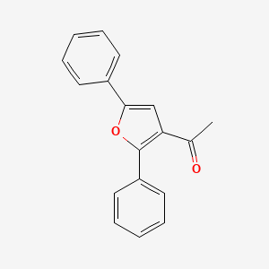 1-(2,5-Diphenylfuran-3-YL)ethanone