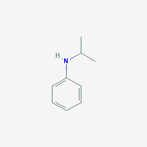 molecular formula C6H5NHCH(CH3)2<br>C9H13N B128925 N-异丙基苯胺 CAS No. 768-52-5