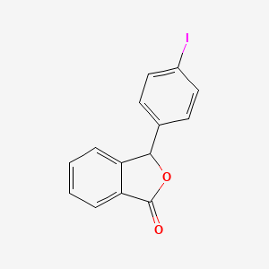 molecular formula C14H9IO2 B12892560 3-(4-Iodophenyl)isobenzofuran-1(3H)-one CAS No. 241491-71-4