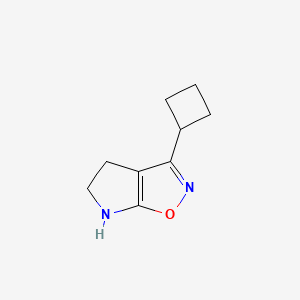 3-Cyclobutyl-5,6-dihydro-4H-pyrrolo[3,2-d]isoxazole