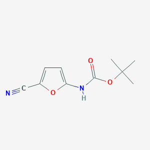 Tert-butyl (5-cyanofuran-2-yl)carbamate