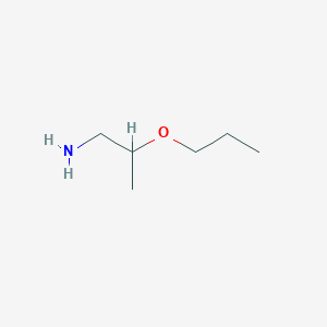 molecular formula C6H15NO B1289274 2-Propoxypropan-1-amine 