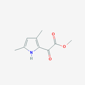 Methyl 2-(3,5-dimethyl-1H-pyrrol-2-yl)-2-oxoacetate