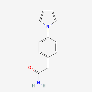 2-[4-(1H-Pyrrol-1-yl)phenyl]acetamide