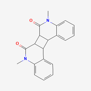 9,14-dimethyl-9,14-diazapentacyclo[10.8.0.02,11.03,8.015,20]icosa-3,5,7,15,17,19-hexaene-10,13-dione