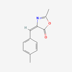 (4E)-2-methyl-4-(4-methylbenzylidene)-1,3-oxazol-5(4H)-one