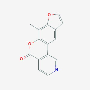 molecular formula C15H9NO3 B012893 7-Methylpyrido(4,3-c)psoralen CAS No. 108736-00-1