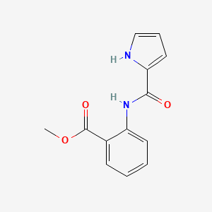 B12893117 Methyl 2-[(1H-pyrrole-2-carbonyl)amino]benzoate CAS No. 89812-72-6