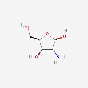 (2R,3R,4S,5R)-3-Amino-5-(hydroxymethyl)tetrahydrofuran-2,4-diol