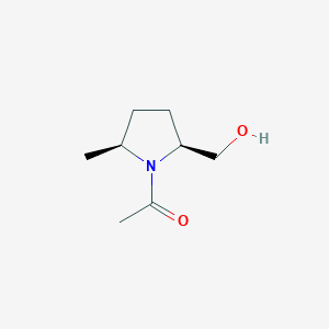 1-((2S,5S)-2-(Hydroxymethyl)-5-methylpyrrolidin-1-yl)ethanone