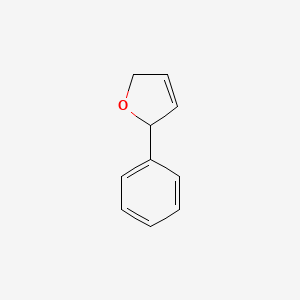 molecular formula C10H10O B12893309 2-Phenyl-2,5-dihydrofuran 