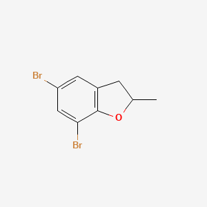 5,7-Dibromo-2-methyl-2,3-dihydrobenzofuran