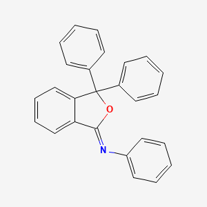 (1Z)-N,3,3-Triphenyl-2-benzofuran-1(3H)-imine