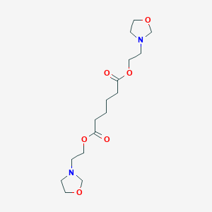 Bis[2-(1,3-oxazolidin-3-yl)ethyl] hexanedioate