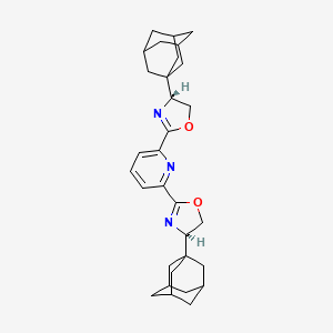 2,6-Bis((4R)-4-(adamantan-1-yl)-4,5-dihydrooxazol-2-yl)pyridine