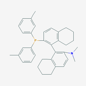 (1R)-2'-(Di-m-tolylphosphino)-N,N-dimethyl-5,5',6,6',7,7',8,8'-octahydro-[1,1'-binaphthalen]-2-amine