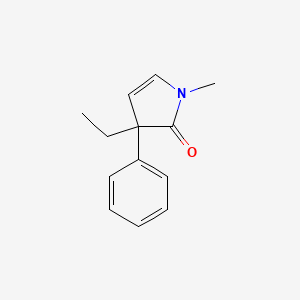 3-Ethyl-1-methyl-3-phenyl-1H-pyrrol-2(3H)-one