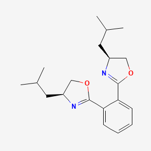 1,2-Bis((S)-4-isobutyl-4,5-dihydrooxazol-2-yl)benzene