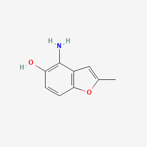 4-Amino-2-methylbenzofuran-5-ol