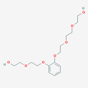 B12893696 2-(2-(2-(2-(2-(2-Hydroxyethoxy)ethoxy)ethoxy)phenoxy)ethoxy)ethanol CAS No. 501892-05-3